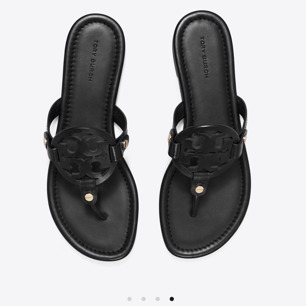 Tory Burch Black miller Cutout Sandals